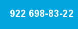 922 698-83-22 922 698-83-22